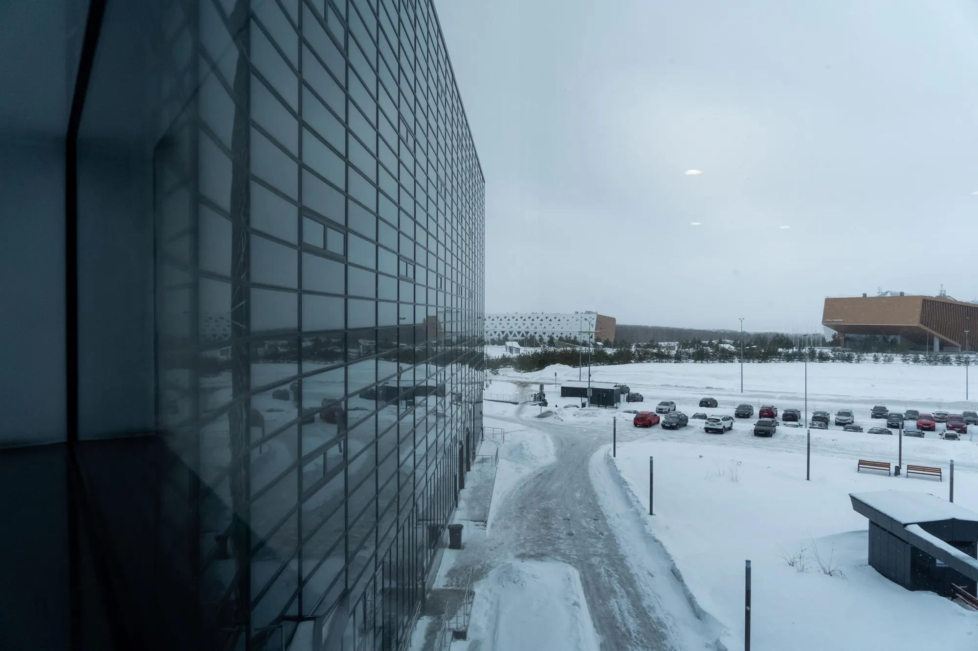 Панорамные алюминиевые окна